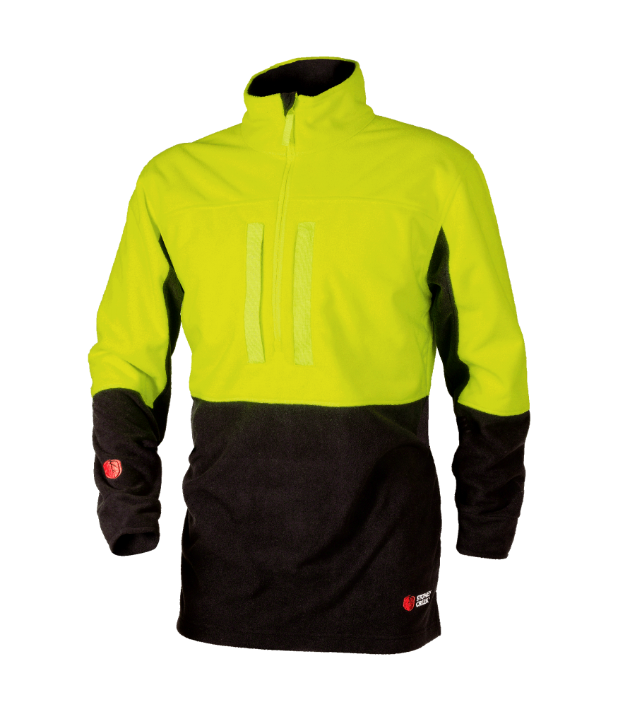 M2 Twin Zip - Hi Vis Yellow | Stoney Creek Workwear Gear