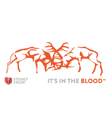 Stags Fighting Vinyl Decal - 500mm