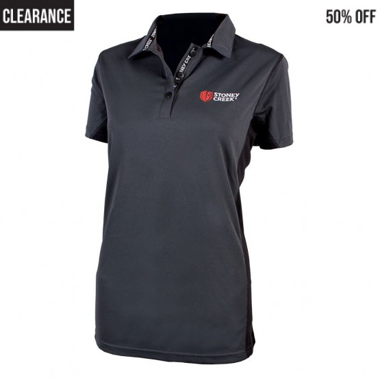 Women's Stirling Polo Charcoal