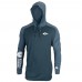 Men's Apex Cooling Hoodie - Snapper