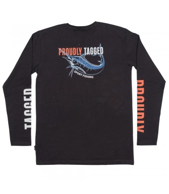 Men's Proudly Tagged Long Sleeve Tee