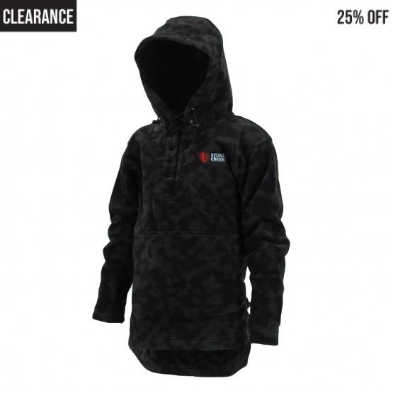 Kids Fleece Lace Up Hoodie