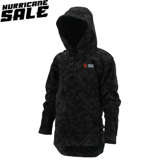 Kids Fleece Lace Up Hoodie