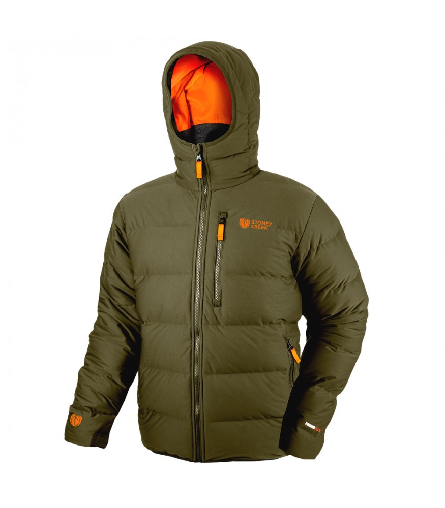 Hunting puffy jacket on sale