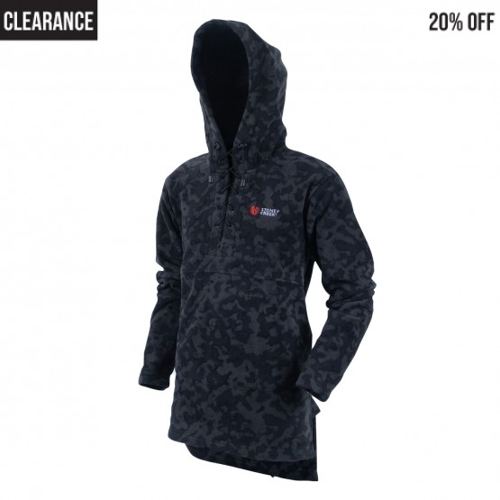 Men's Fleece Lace Up Hoodie