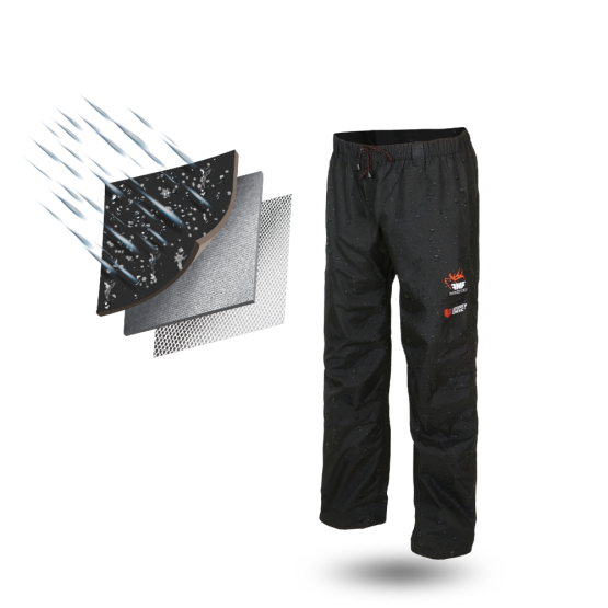 2 Dreambull Overtrousers Black 100 Waterproof