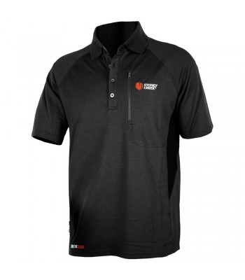 Q-Wick Dry Polo Shirt - Black