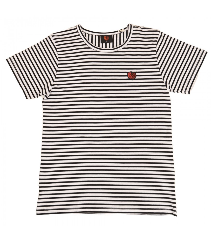 Striped tees for women discount