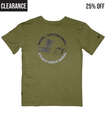 Men's Work Life Balance Tee