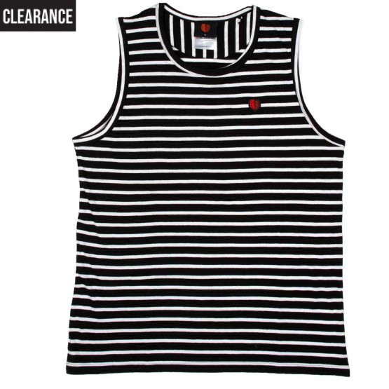 Women's STC Striped Singlet