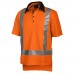 Hi Vis Silverdry Short Sleeve Polo