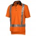 Hi Vis Silverdry Short Sleeve Polo