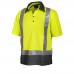 Hi Vis Silverdry Short Sleeve Polo