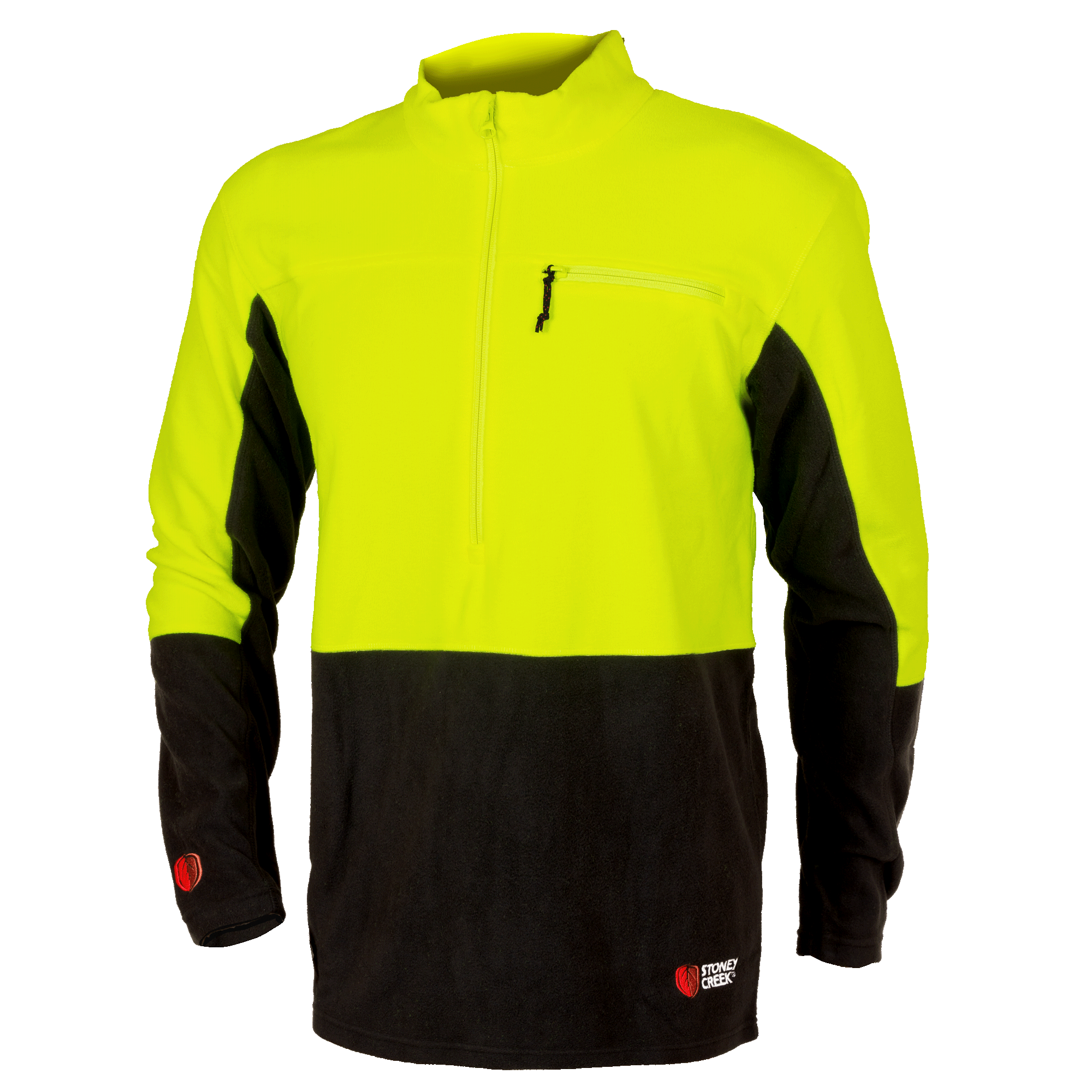 Microplus Long Sleeve Top - Yellow/Black