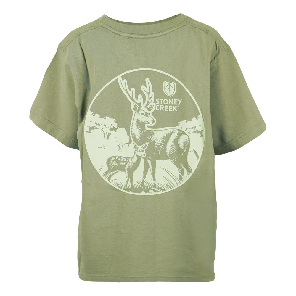 Kid's Stag and Fawn Tee