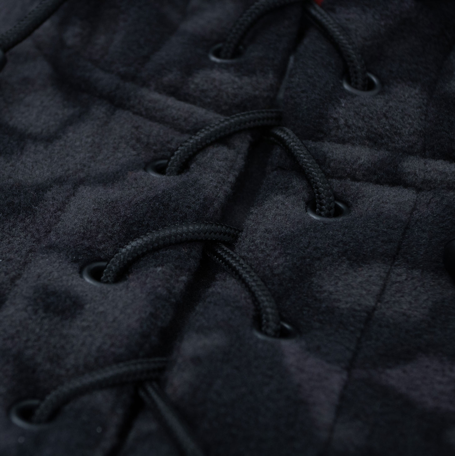 Men's Fleece Lace Up Hoodie