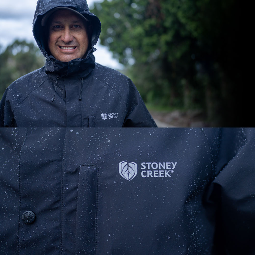 Creek Crosser Jacket Bayleaf Black Stoney Creek Rural Gear