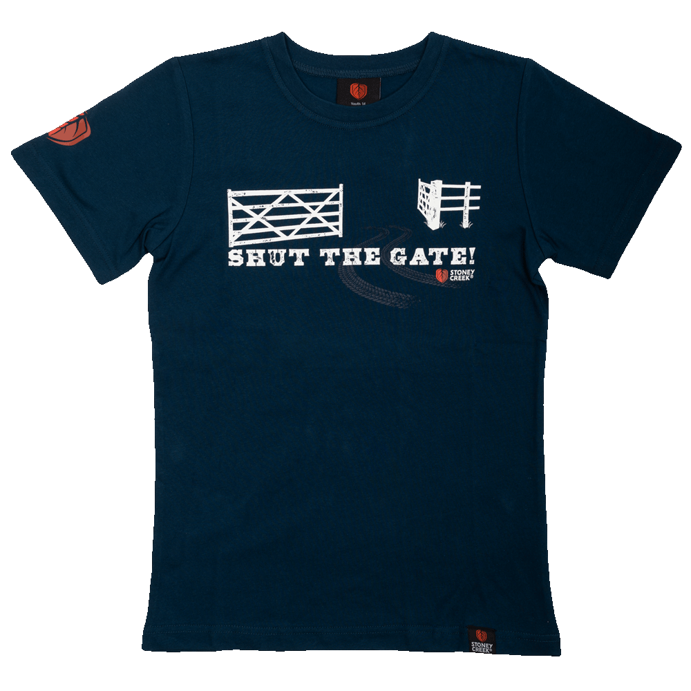 Youth Rural Shut The Gate Tee
