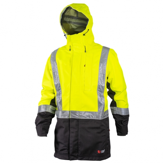 Hi Vis Pioneer Jacket - Yellow/Black