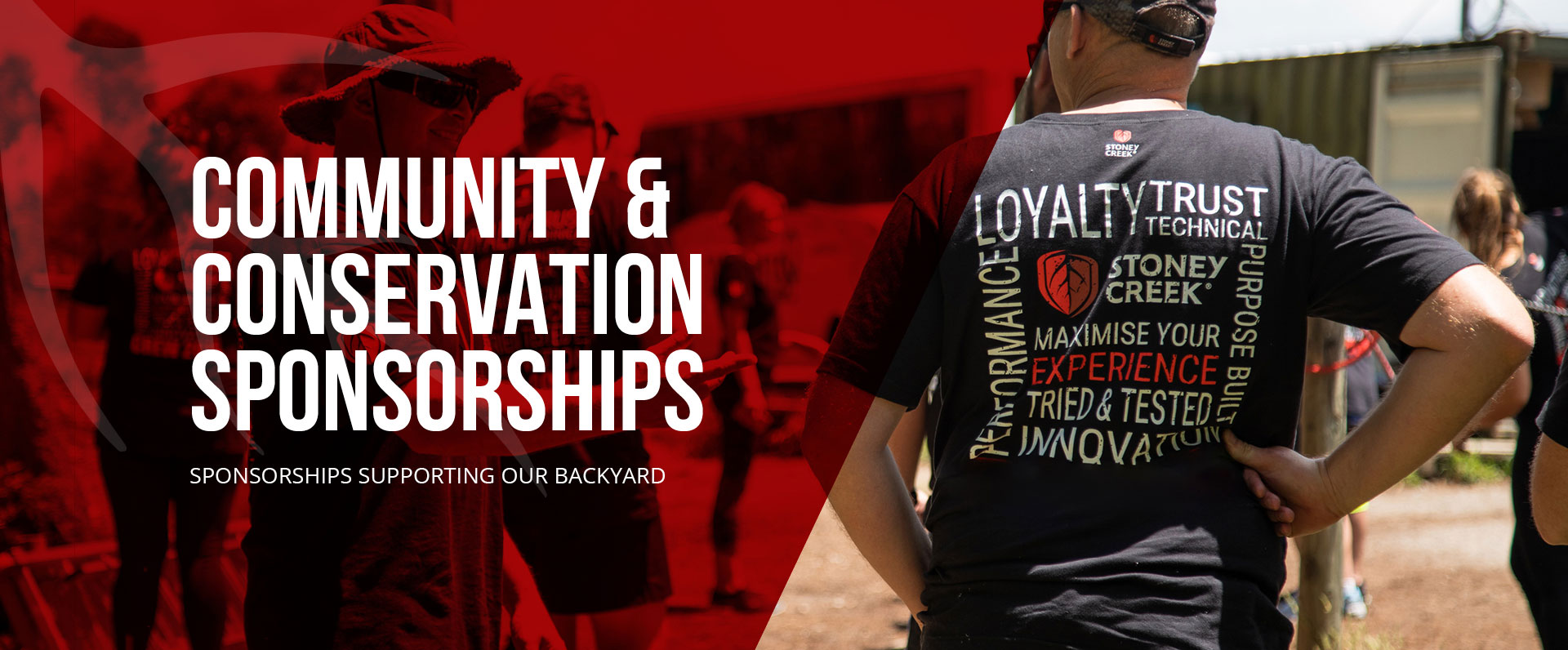 Sponsorships supporting our backyard
